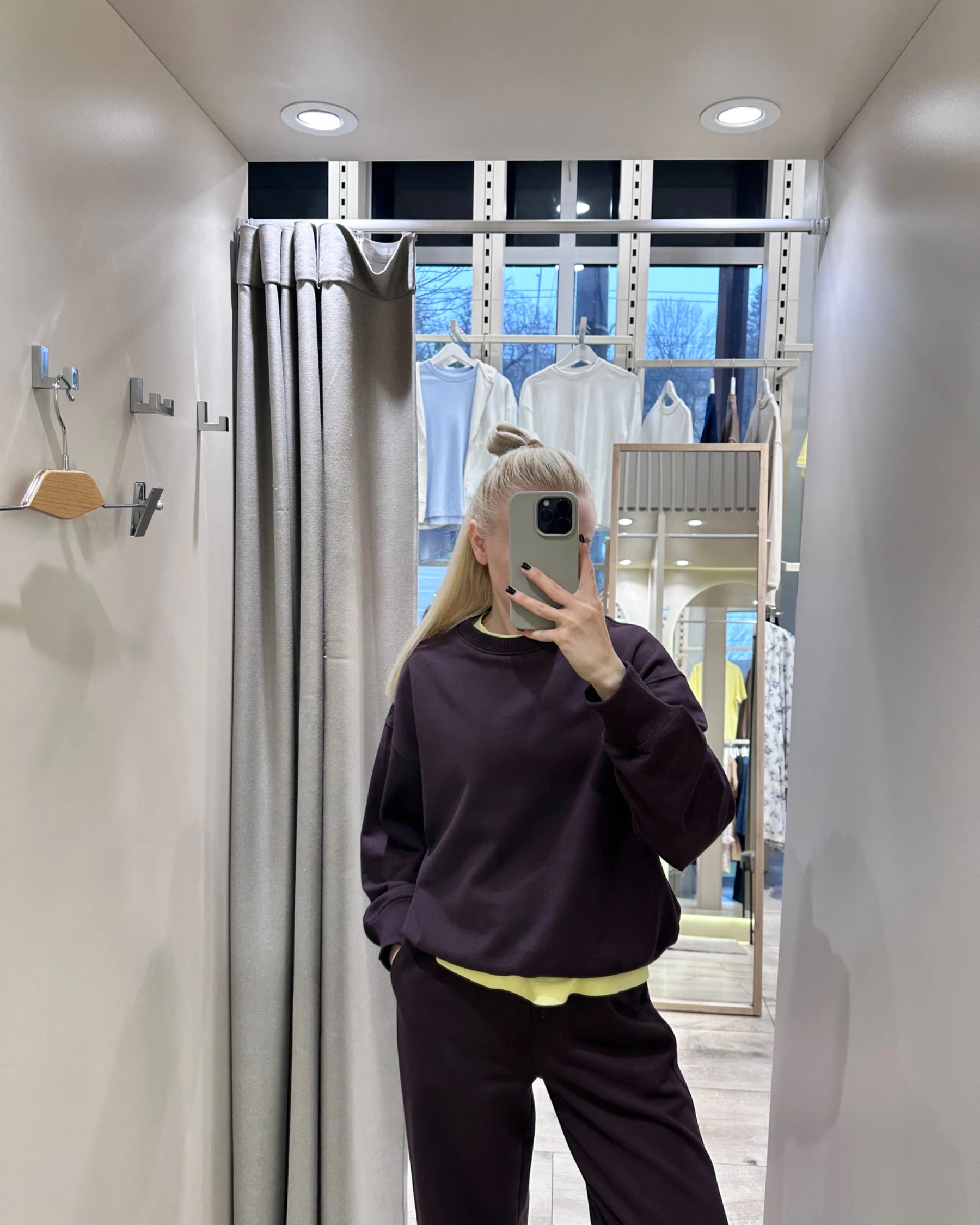 Світшот, сливовий