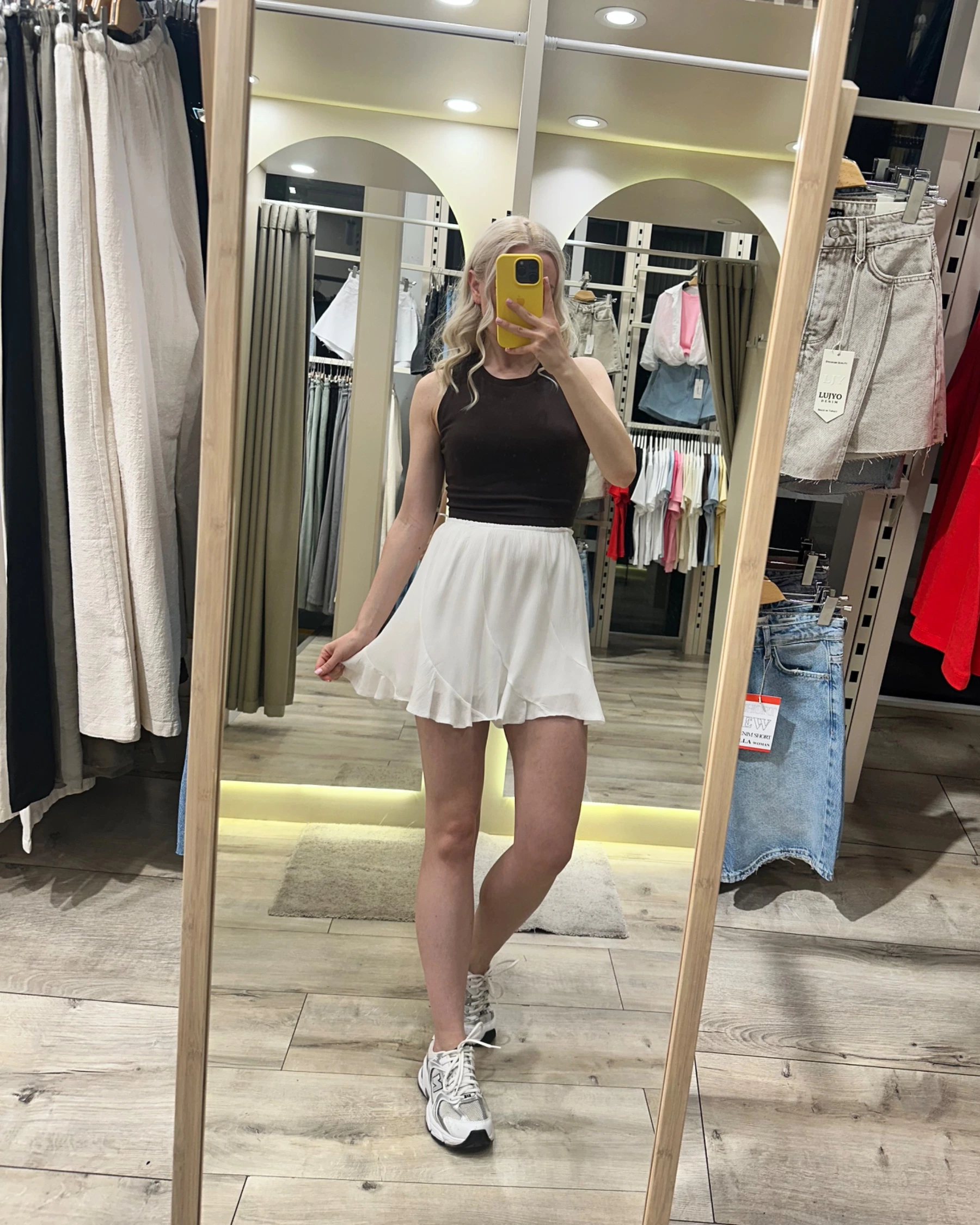 Спідниця, молочний - зображення 5